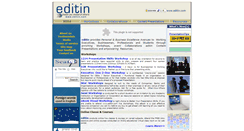 Desktop Screenshot of editin.com